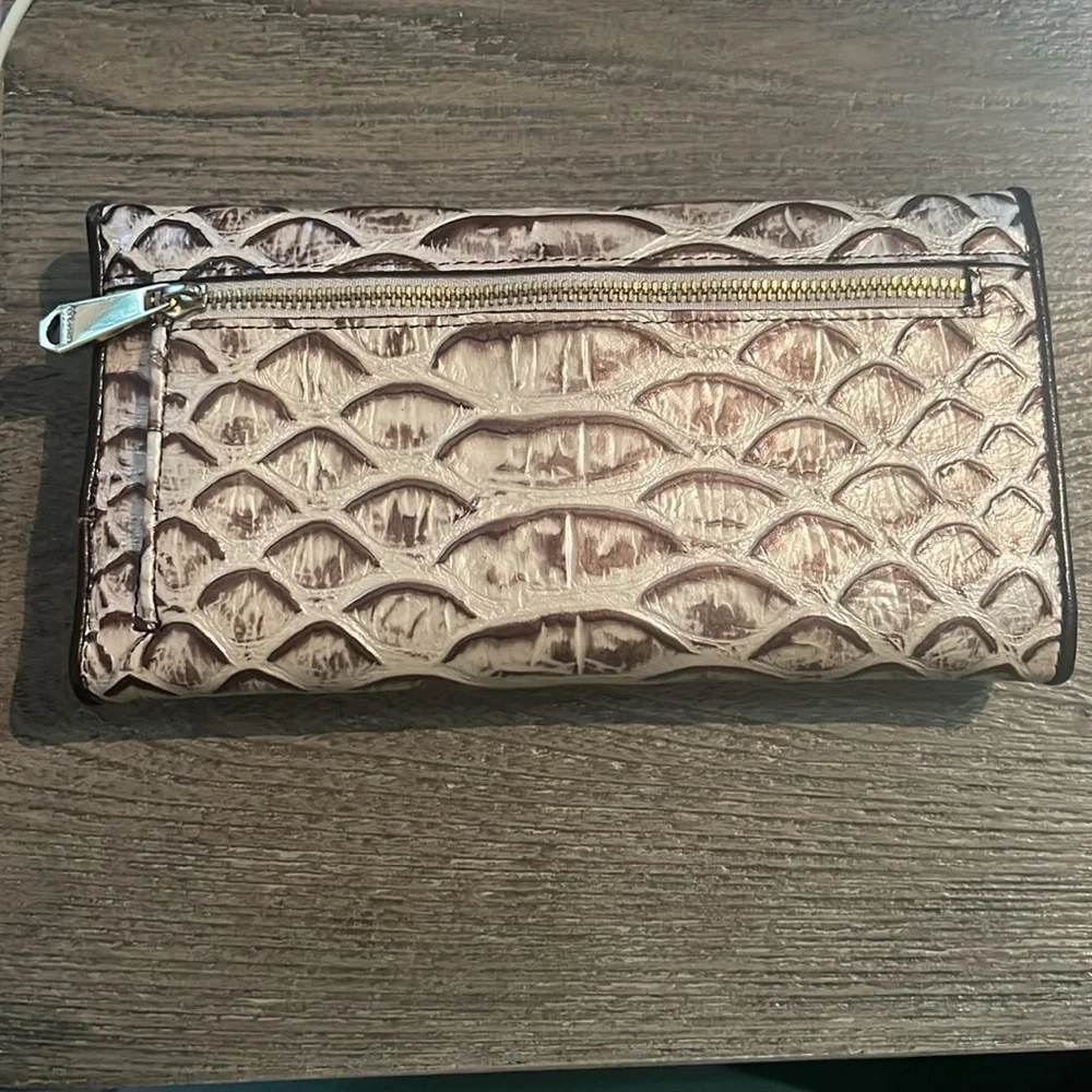 Brahmin Pearl Dragon Priscilla Satchel & Wallet - Picture 6 of 8